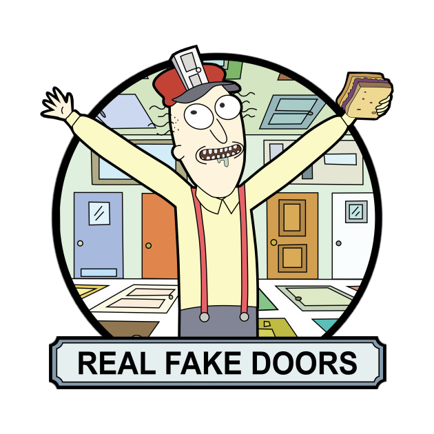 Fake Doors from Rick and Morty